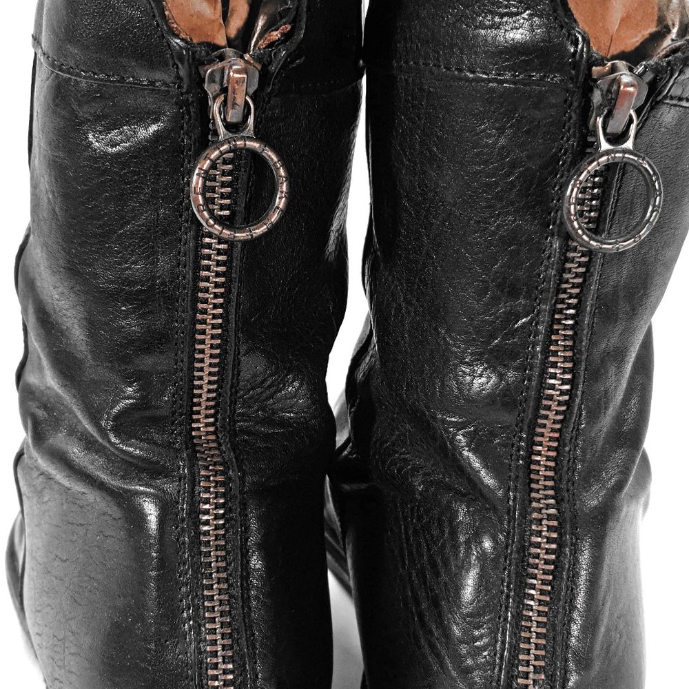 Florentine & baker leather boots. Unisex, hardly worn, women size 10 😍🤩 🔥, - Picture 2 of 8